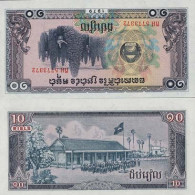 Billet De Collection Cambodge Pk N° 30 - 10 Riels - Kambodscha