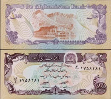 Billet De Collection Afghanistan Pk N° 56 - 20 Afghanis - Afghanistán