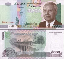 Billets Banque Cambodge Pk N° 55 - 5000 Riels - Kambodscha