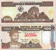 Billet De Banque Collection Swaziland - PK N° 39 - 100 Lilangeni - Swaziland