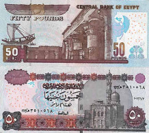 Billet De Banque Collection Egypte - PK N° 66 - 50 Pounds - Egypte