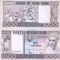Billet De Banque Collection Cap Vert - PK N° 56 - 1000 Escudos - Kaapverdische Eilanden