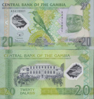 Billet De Banque Collection Polymère Gambie - PK N° 30 - 20 Dalasis - Gambia