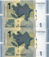 Billet De Banque Collection Azerbaidjan - PK N° 31 - 1 Manat - Azerbaïjan