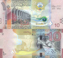 Billet De Banque Collection Koweit - PK N° 34 - 10 Dinar - Koeweit