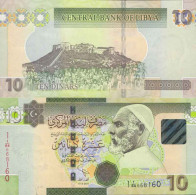 Billet De Banque Collection Libye - PK N° 78 - 10 Dinar - Libyen