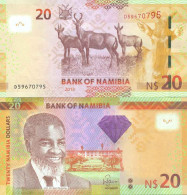 Billet De Banque Collection Namibie - PK 17 - 20 Dollars - Namibia