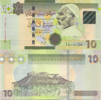 Billet De Collection Libye Pk N° 73 - 10 Dinar - Libyen