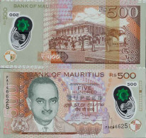 Billet De Banque Collection Maurice - PK N° 68 - 500 Ruppees - Mauritius