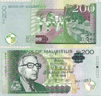 Billet De Banque Collection Maurice - PK N° 61 - 200 Ruppees - Mauricio