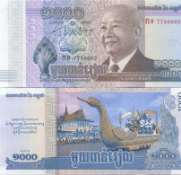 Cambodge - Pk N° 63 - Billet De 1000 Riels - Kambodscha