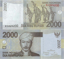 Indonesie - Pk N° 148 - Billet De 2000 Rupiah - Indonésie