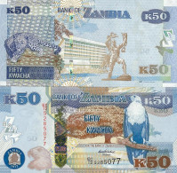 Billets De Banque Zambie Pk 53 - 50 Kwachas - Zambie