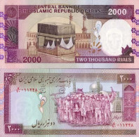 Billet De Banque Iran Pk N° 141 - 2000 Rials - Iran