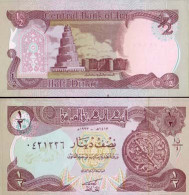 Billet De Collection Irak Pk N° 78 - 1/2 Dinar - Iraq