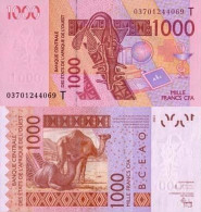 Billet De Collection Afrique De L'ouest Togo Pk N° 815 - 1000 Francs - Togo