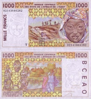 Billets Banque Afrique De L'ouest Togo Pk N° 811 - 1000 Francs - Togo