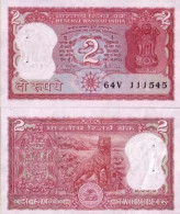 Billet De Collection Inde Pk N° 53 - 2 Ruppe - Inde