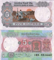 Billets Collection Inde Pk N° 80 - 5 Rupee - Inde