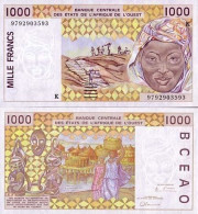 Billet De Collection Afrique De L'ouest Senegal Pk N° 711 - 1000 Francs - Sénégal
