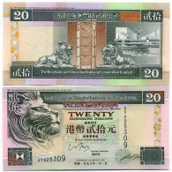 Billet De Collection Hong Kong Pk N° 201 - 20 Dollars - Hong Kong