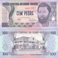 Billets De Banque Guinee Bissau Pk N° 11 - 100 Pesos - Guinea–Bissau