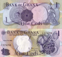 Billets De Banque Ghana Pk N° 10 - 1 Cedi - Ghana