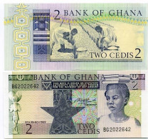 Billet De Collection Ghana Pk N° 18 - 2 Cedis - Ghana