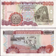 Billet De Banque Ghana Pk N° 33 - 2000 Cedis - Ghana