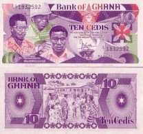 Billet De Collection Ghana Pk N° 23 - 10 Cedis - Ghana