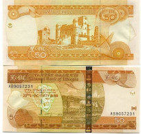 Billets Banque Ethiopie Pk N° 51 - 50 Birr - Etiopia