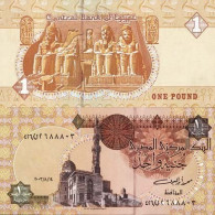 Billets Banque Egypte Pk N° 50 - 1 Pound - Egipto