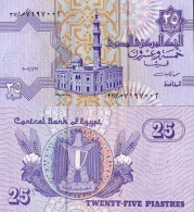 Billet De Banque Egypte Pk N° 57 - 25 Piastres - Egypte