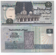 Billets De Banque Egypte Pk N° 59 - 5 Piastres - Aegypten