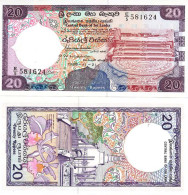 Billet De Banque Collection Sri Lanka - PK N° 97 - 20 Rupees - Sri Lanka