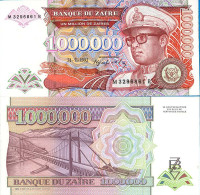 Billet De Banque Collection Zaïre - PK N° 44 - 1 Million Zaires - Zaire