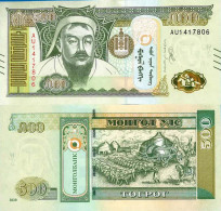 Billet De Banque Collection Mongolie - PK N° 74 - 500 Tugrik - Mongolië