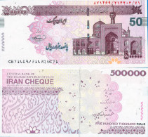 Billet De Banque Collection Iran - W N° 153 - 500 000 Rials - Iran