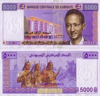 Billets De Banque Djibouti Pk N° 44 - 5000 Francs - Dschibuti