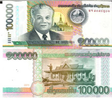 Billet De Banque Collection Laos - PK N° 42 - 10 0 000 Kip - Laos