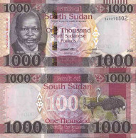 Billet De Banque Collection Soudan Du Sud - W N° 17 - 1 000 Pounds - Soudan Du Sud