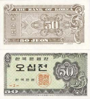 Billets Banque Coree Sud Pk N° 29 - 50 Jeon - Corée Du Sud