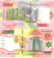Billet De Banque Collection Afrique Centrale - PK N° 702 - 2  000 Francs - Zentralafrikanische Staaten
