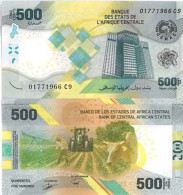 Billet De Banque Collection Afrique Centrale - PK N° 700 - 500 Francs - Central African States