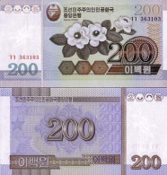 Billets Collection Coree Nord Pk N° 48 - 200 Won - Korea (Nord-)