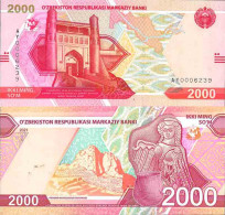 Billet De Banque Collection Ouzbékistan - W N° 87 - 2 000 Sum - Uzbekistan