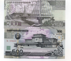 Billet De Collection Coree Nord Pk N° 55 - 500 Won - Korea (Nord-)