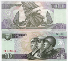 Billets Collection Coree Nord Pk N° 59 - 10 Won - Korea (Nord-)