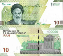 Billet De Banque Collection Iran - W N° 163 - 100 000 Rials - Iran