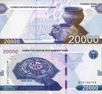 Billet De Banque Collection Ouzbékistan - W N° 90 - 20 000 Sum - Oezbekistan